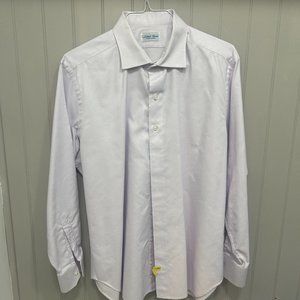 Michael Thomas mens light purple dress shirt 16.5/34